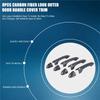 NEW-Carbon Fiber Outer Door Handle Cover Trim Decoration For Maserati Levante 2016 2017 2018 Ghibli 2014-2018 Quattroporte 2013-