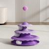 Three-Layer Three-Ball Rotating Cat Toy Interactive Cat Teaser Wand Boredom Relief Cat Exercise Toy for Cats