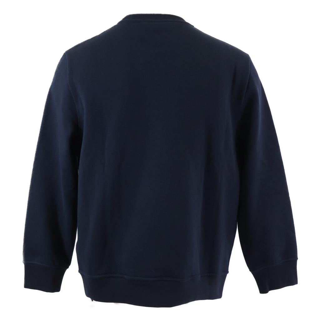 Hermes [Domestically Authorized] H567760HA Ex-Libris Crew Neck Fleece-Lined Sweatshirt/ Tops M NavyUsed
