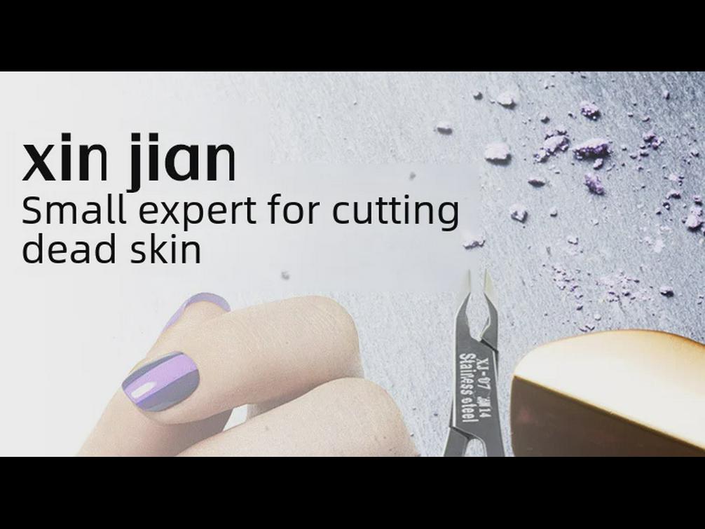 Xin's Professional Manicure Nail Scissors - Nail Scissors, Special Toenail Scissors, Dead Skin Removal Tools