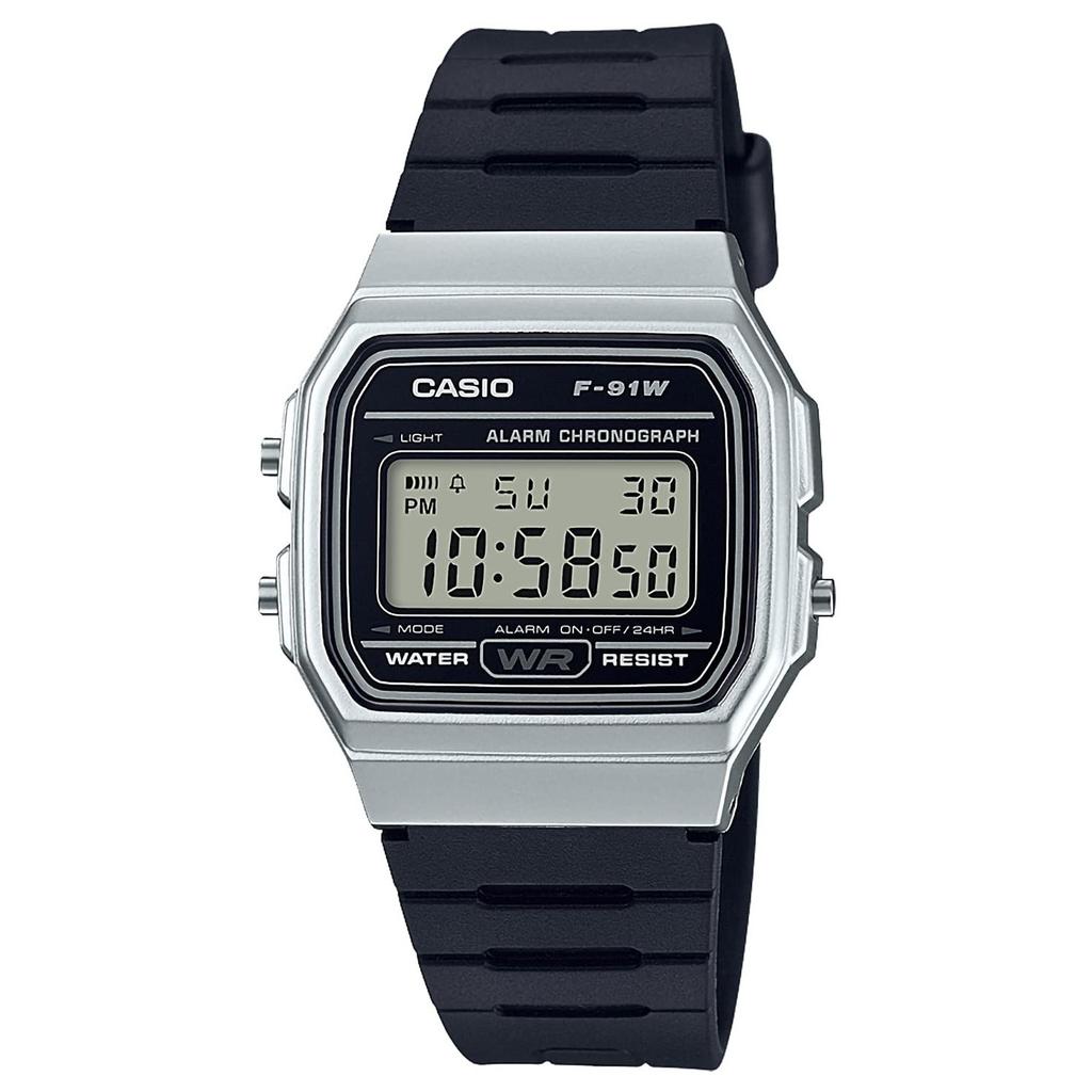 Casio Wristwatch Collection F-91WM-7AJH Mens Black