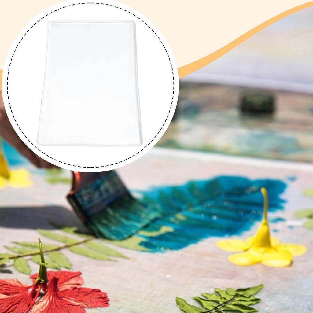 Plate Monoprinting Print Premium Easy to Use Reusable Supplies for Home Decoration Journaling