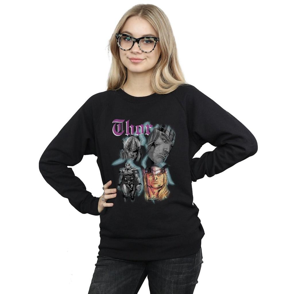 Marvel Womens/Ladies Thor Homage Sweatshirt
