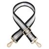 Adjustable 3.8cm Striped Nylon Crossbody Shoulder Strap for Women's Bag Replacement