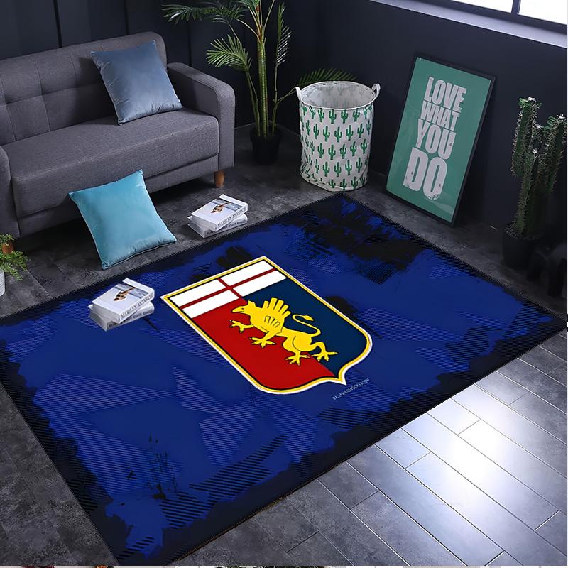 1PC Rug Lion Shield Genoa Carpet, Chair Rug,Area Rug for Office Bedroom Living Rooms Bedroom, Doormat Decor Christmas Fan Gifts