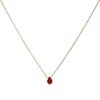 Hand Beaded Natural Stone Colorful Fashion Versatile Clavicle Necklace