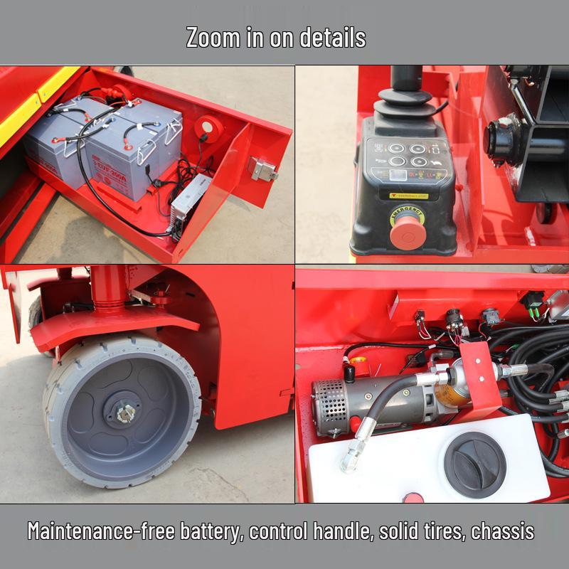 Electric Hydraulic Self-Propelled Aerial Work Platform - Fully Automatic Mobile Lift
