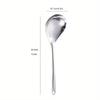Stainless Steel Skimmer Spoon Durable Food Strainer Spoon New Colander  For Frying and Cooking