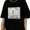 Ich Habe Ein Lustiges Albernes Aber Trauriges Weinendes Katzen Emoji T-Shirt Damenmode Print Kurzarm Lässig Locker Geschnitten Streetwear Stil Gekauft