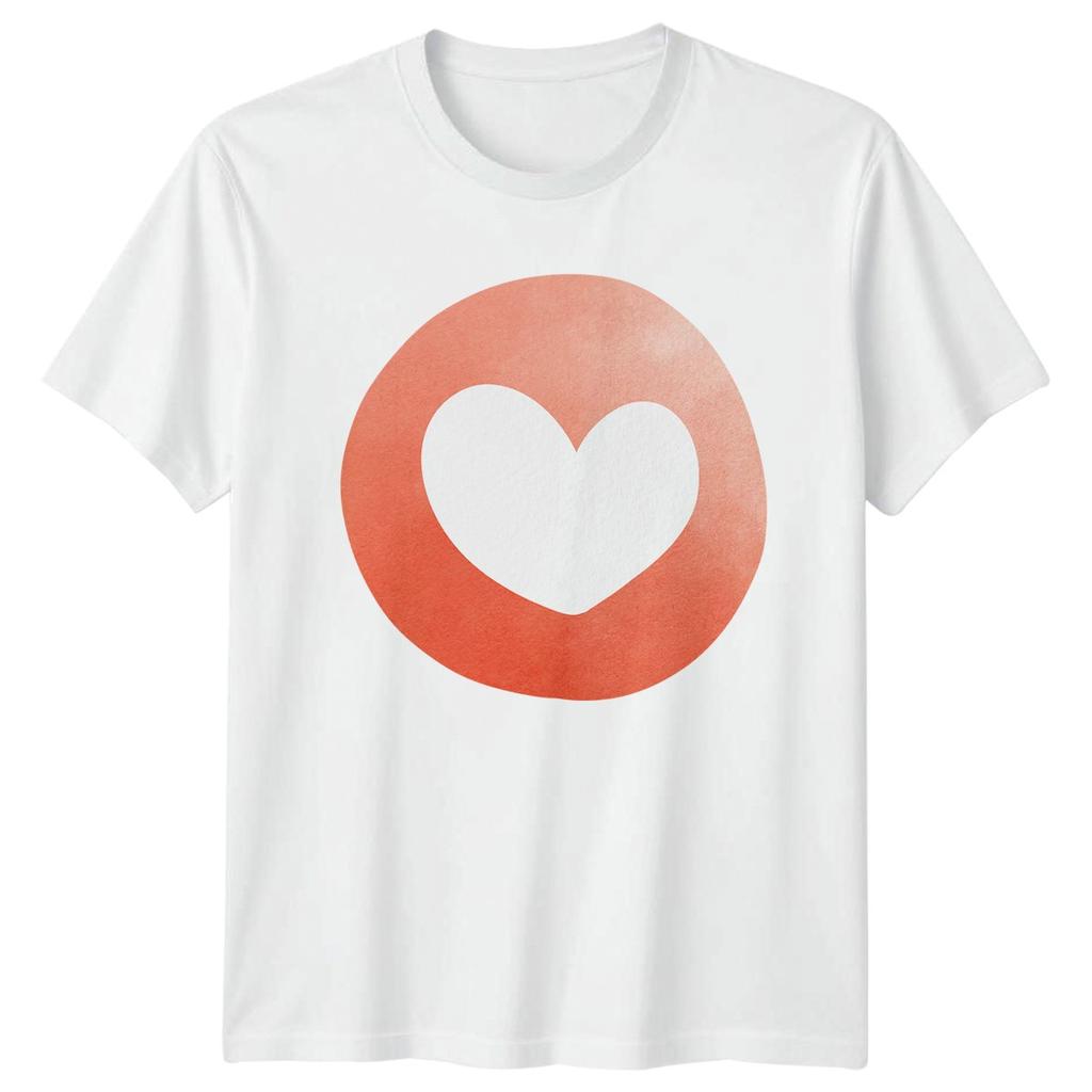Heart Love Symbol Unisex Graphic Tee Unisexs Unisexs TShirt