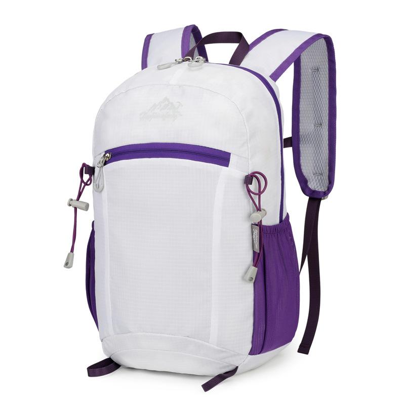 Schoolbag Outdoor Sports Lightweight Folding Backpack Large Capacity Portable Hiking Bag Sports Leisure Cycling Backpack