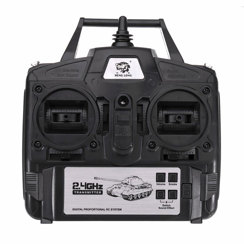 

2.4GHz Радіосистема Дистанційного Керування DIY Іграшка TK-7.0 Версія Плата Приймача Цифровий Радіопередавач для 1/16 RC для