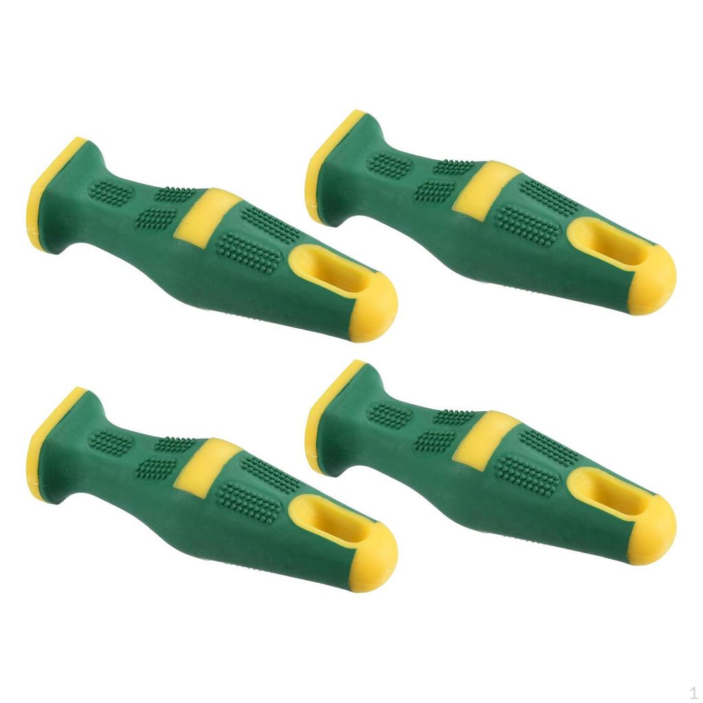 4 Pieces File Handles Ergonomic Cutting Tool Easy Installation Grips Hand Tools for DIY