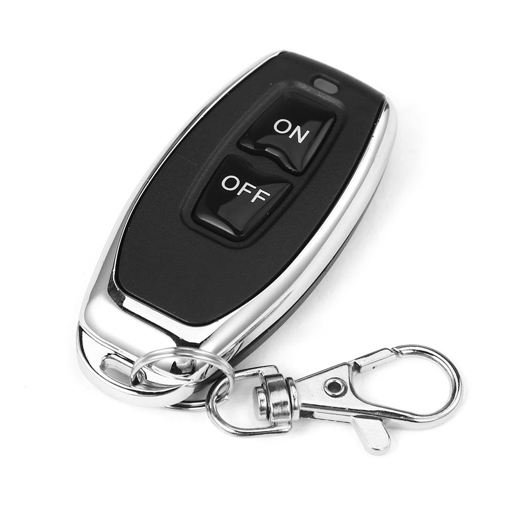 Universal Wireless Remote Control Switch DC12V 4CH Relay Receiver Module and 4-Channel RF 433 Mhz Transmitter