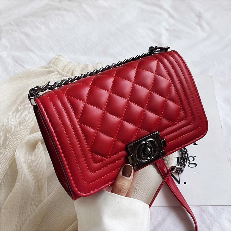 IELGY ladies all-match retro chain bag diagonal bag