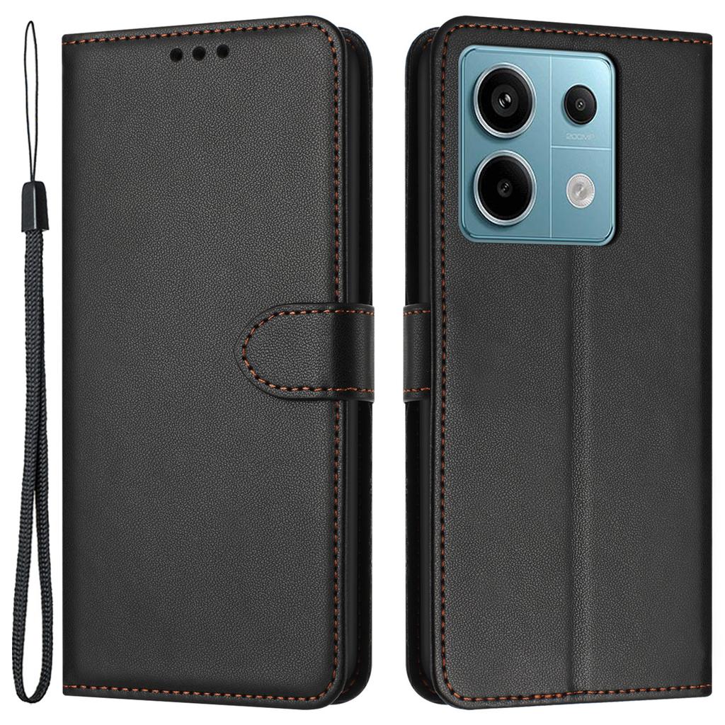 For Xiaomi Redmi Note 13 Pro 5G/Poco X6 5G Wallet Case Leather Stand Phone Cover