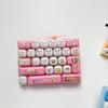 Keycap Fidget Keychain 26 Key Clicker Mini Keyboard Button Sensory Toy for Adults Kids ADHD Anxiety Relief