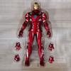 Iron Man Model Anime Avengers Figure Luminescent PVC Simulation Action Miniature for Children