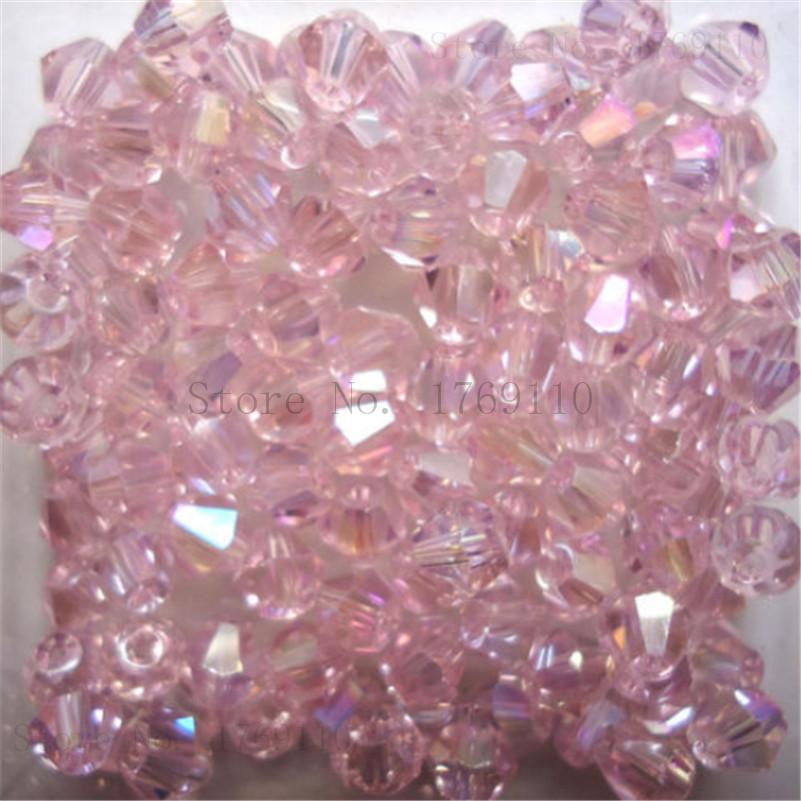 Isywaka Sale U Pick Color 3mm 4mm 6mm 8mm Bicone Austria Crystal Bead Charm Glass Bead Loose Spacer Bead for DIY Jewelry Making
