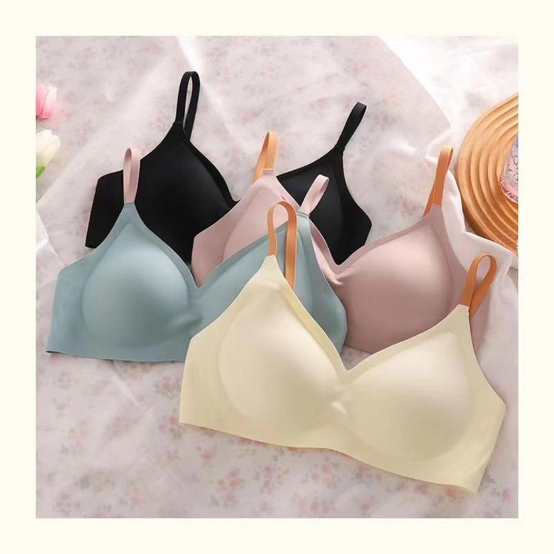 

Женское гладкое бесшовное нижнее белье, бюстгальтер без стальных колец для девочек