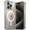 Luxury Silicone Hybrid Hard Magsafe Magnetic Case For Iphone 15 14   Mini 11 Pro Max Clear Bumper Case For Iphone 14 15 Plus