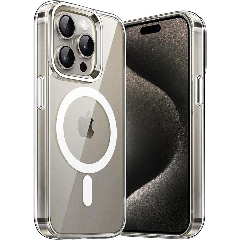 

Luxury Silicone Hybrid Hard Magsafe Magnetic Case For Iphone 15 14 Mini 11 Pro Max Clear Bumper Case For Iphone 14 15 Plus For iPhone 12 Mini