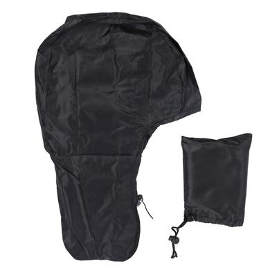 Outboard Motor Cover Full Boat Motor Cover Water Resistant Polyester Windproof Outboard Engine Cover with Storage Bag