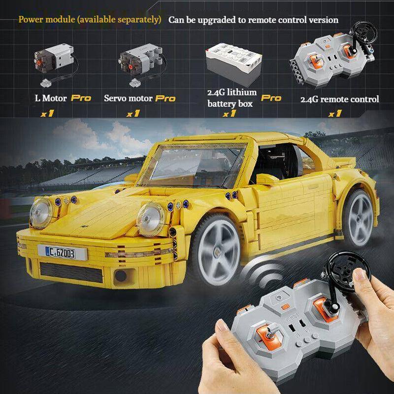 Creator Yellowbird Car Modle Building Blocks Set Bricks Toys Gift Age Kids Adults