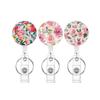 The Retractable Badge Holder With Key Holder Has An Adjustable Design, Making It Easy To Wear Various Identification Cards.