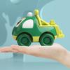 4Pcs/Set Toddlers Pull-Back Car Toys Baby Push And Go Toy Cars Friction Powered Mini Dump Truck Lift Truck Mixer Trailer Construction Vehicle Toys