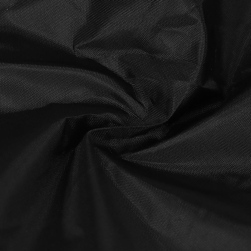 Universal Push Mower Cover Black Outdoor Mower Cover Durable Mower Protection Cover