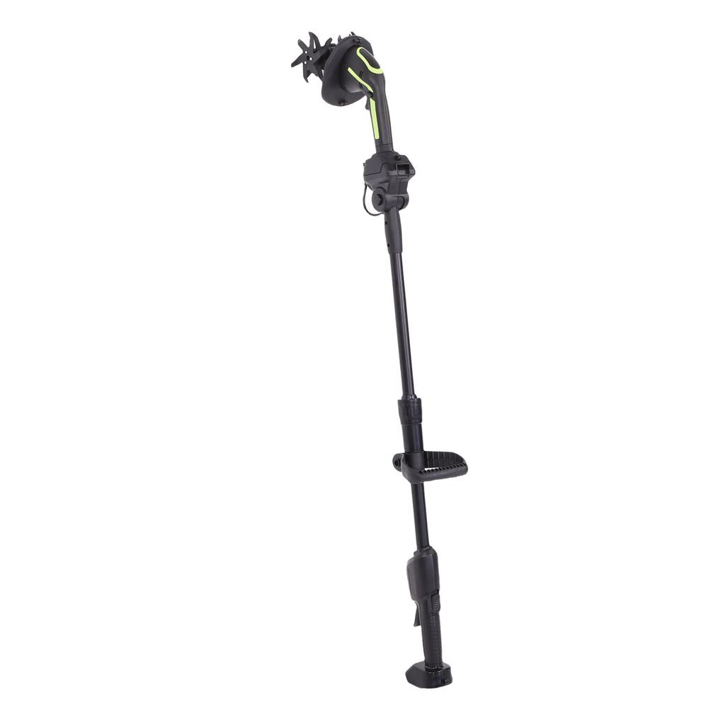 Cordless Electric Garden Tiller Cultivator Rotavator Lightweight Rechargeable 235rpm 10cm Tilling Width Depth for Vegetable Field Greenhouse