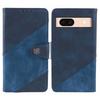 For Google Pixel 8a Wallet Phone Case PU Leather Splicing Mobile Cover Dustproof Shell
