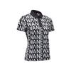ANEW GOLF Women Sm Logo Pattern Short T-Shirt_Bk
