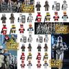 Xh G0117 Tv Movie Series Sci-fi Commander Building Block Toy In Bag Abs Plastic Material