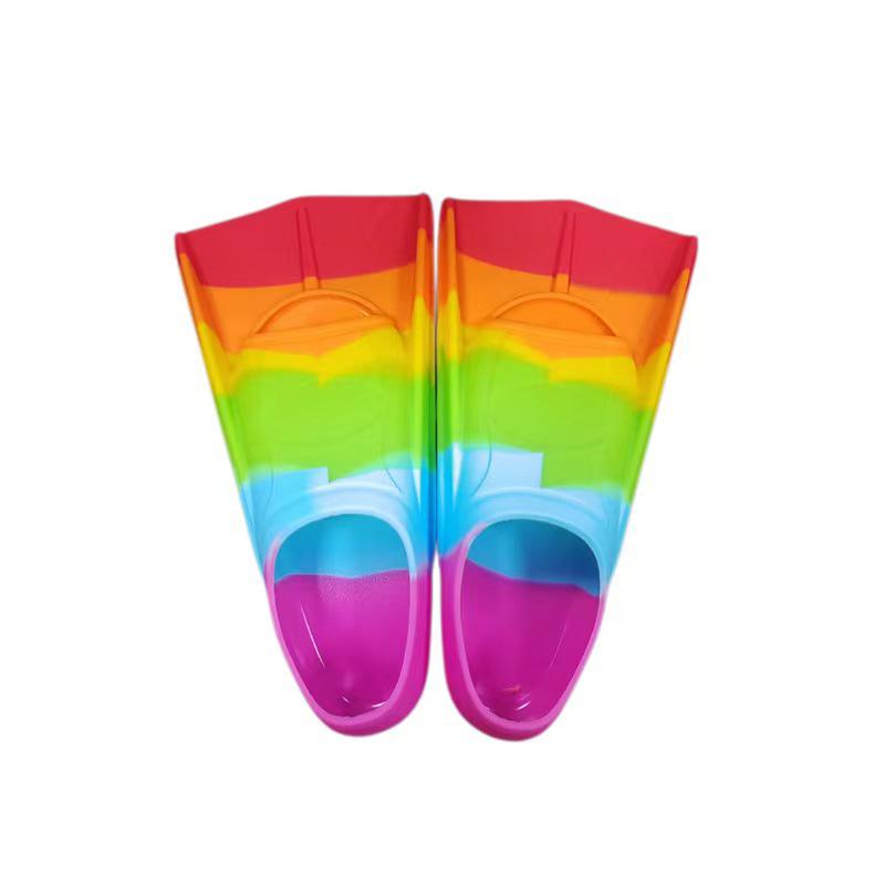 Unisex Silicone Training Swim Fins for Children and Adults