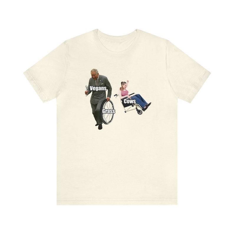 Vegans Unisex TShirt YK Funny Meme Weirdcore Clothing Oddly Specific Ironic Tops Summer Fashion Casual Comfort Soft Cotton Tee