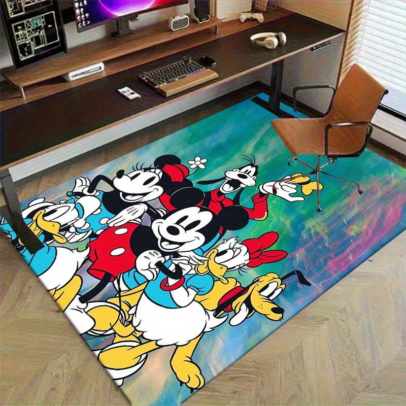 1pc, Mickey Mouse, Minnie Mouse, Goofy, Pluto, Donald Duck & Daisy Duck Rug - Home Decor, Office Carpet, Chair Cover, Outdoor Use or As a Gi