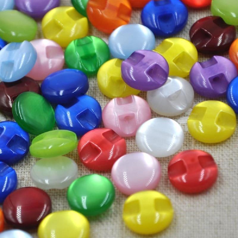 50pcs 12.5mm Resin Shirt Buttons Pearl Buttons Sewing Accessories DIY Crafts