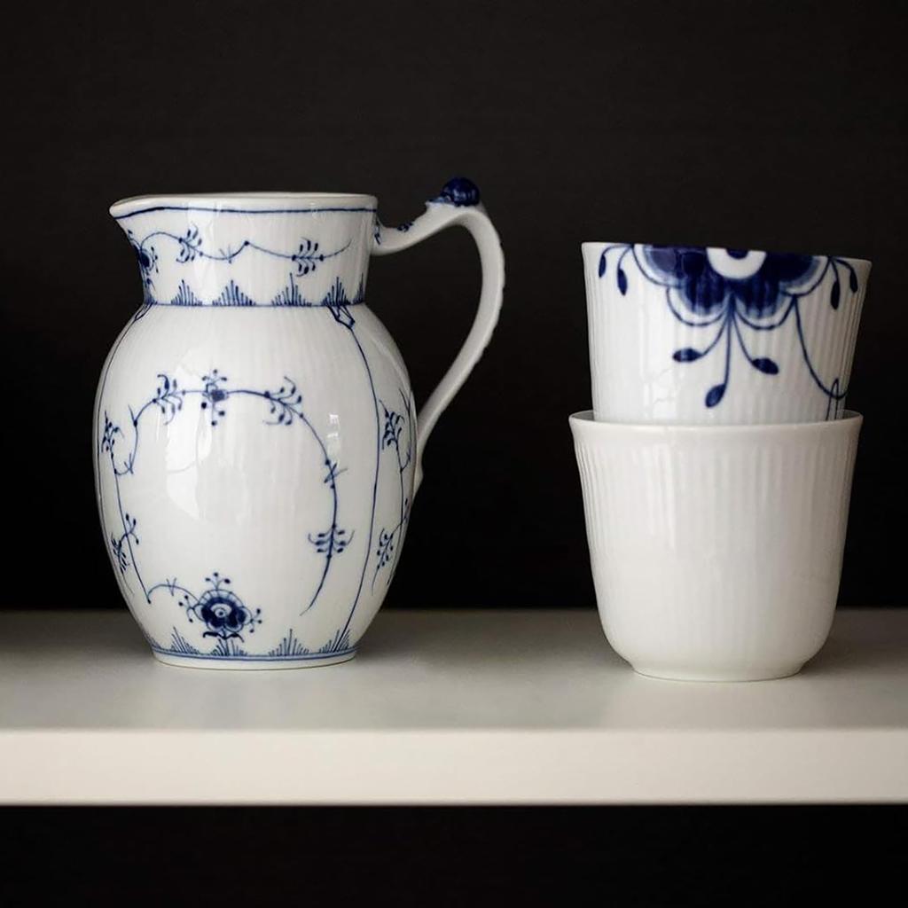 Imported Royal Copenhagen Blue Fluted Plain Jug 750ml 1017188 [Regular Product]