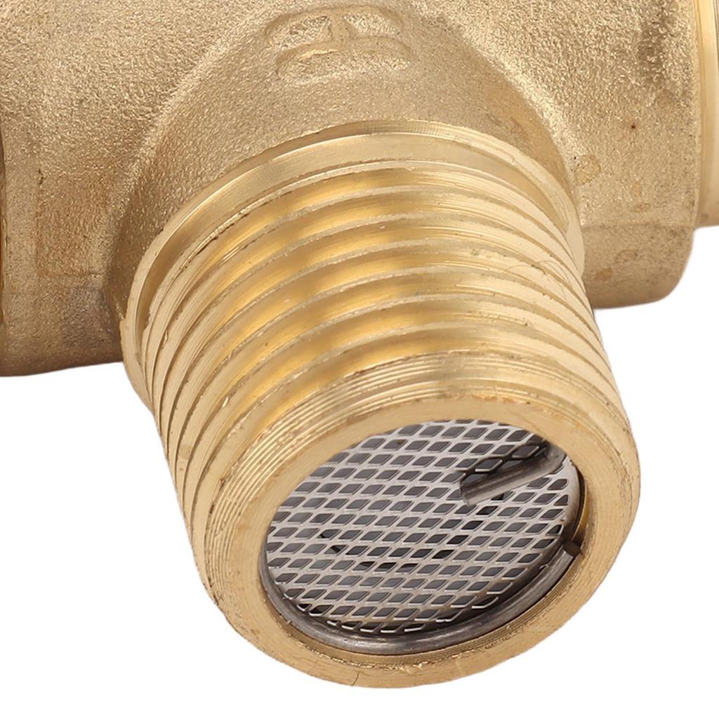Brass Water Temperature Control Valve - Accurate & Safe Thermostatic Mixing Valve for Easy for Basin Installation
