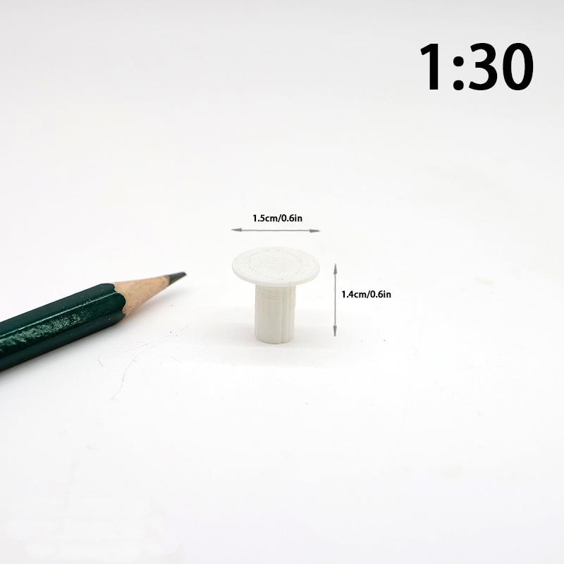 1 Piece 1/12 Dollhouse Mini Plush Sofa Chair Side Table Furniture Model For Doll House Decor Simulation Single Person Sofa