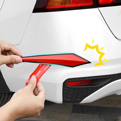 Protezione Antigraffio Porta Auto Sicurezza Garage Parcheggio Muro Anticollisione Adesivo in Gomma Striscia Protezione Bordo Paraurti Auto Generale