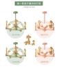 Luxury Villa Glass Shades Led G9 Chandelier Living Room Stairs Art Metal Chandelier Lighting Chain Hanging Lamp Lustre Fixtures