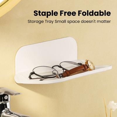 Storage Rack Wall Mount Display Holder Strong Load-bearing Compact Size Easy To Install