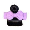 Baby Wig Hair Band Bowknot Decor Easy to Wear Elastic Hair