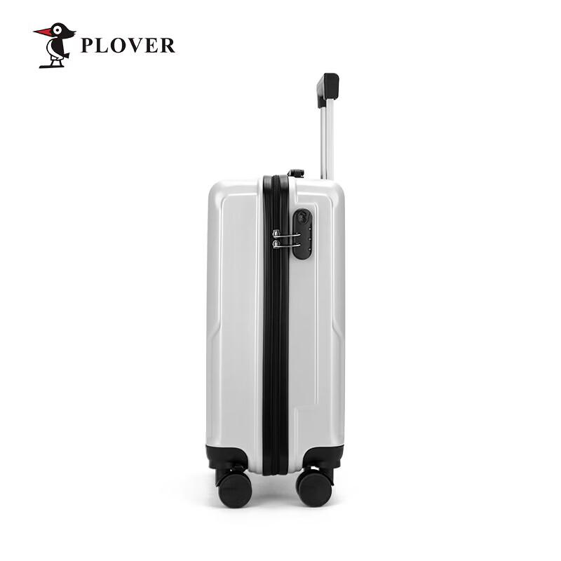 PLOVER 20-inch ABS Zipper Carry-On Luggage