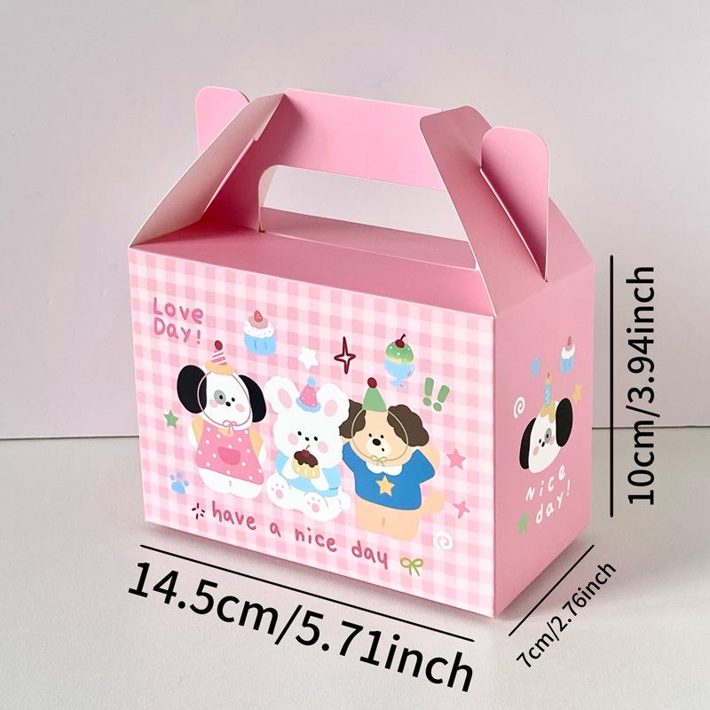 Qixi Festival Cartoon Candy Box: Birthday Gift, Snacks, Party Favor, Wedding Bag for Kindergarten Kids