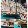 "Wood Assembly ""Harko"" Classical Western Boat Kit Educational Science Making Assembly Boat Model"