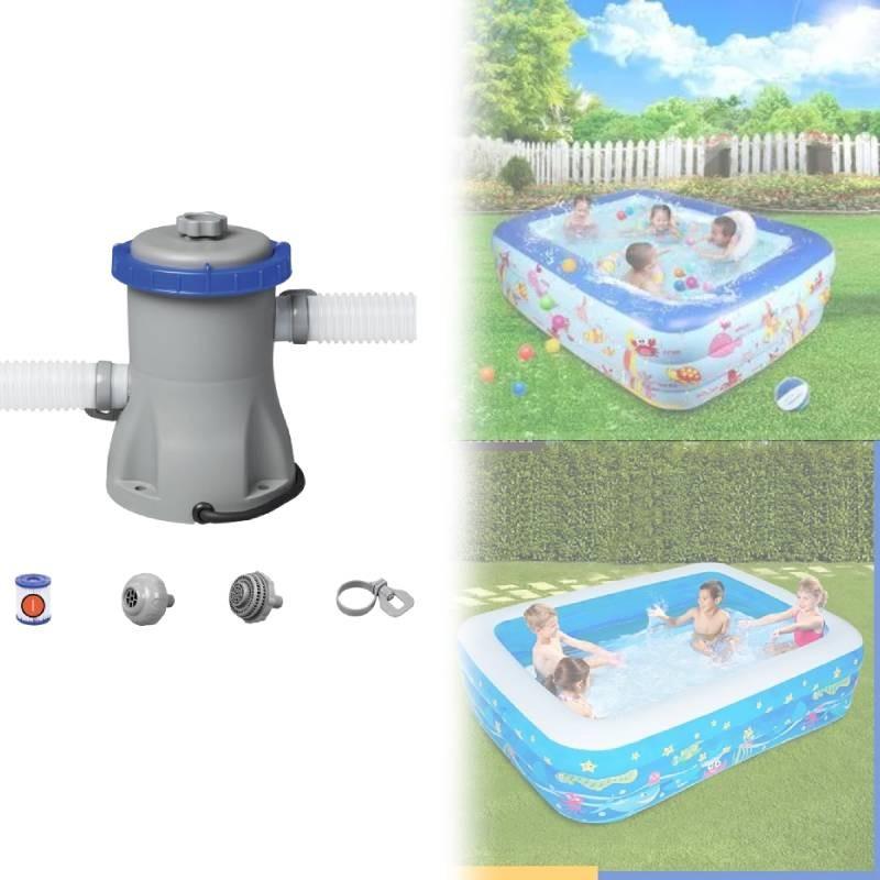 Swimming Pool Filter Pump With And Drainage For Recreational Water Use